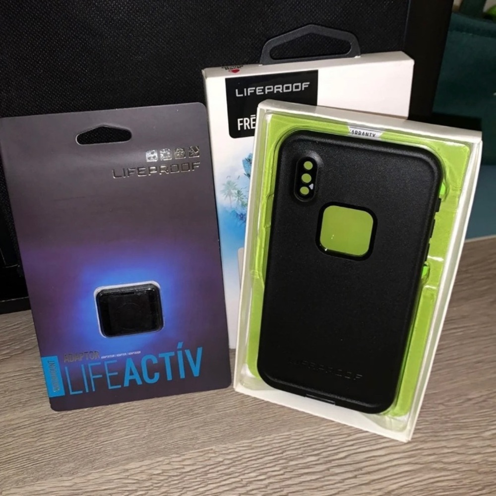 iPhone X Lifeproof Case and LiveActive Adapter